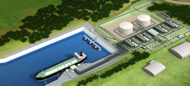 Jordan Cove terminal rendering